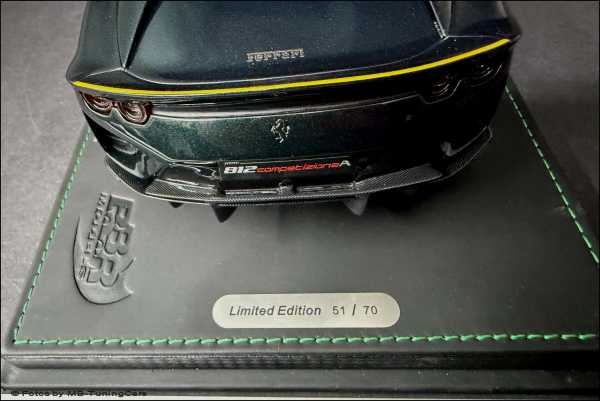 1:18 BBR Ferrari 812 Competizione A Aperta Verde Zeltweg – Limited 70 pcs